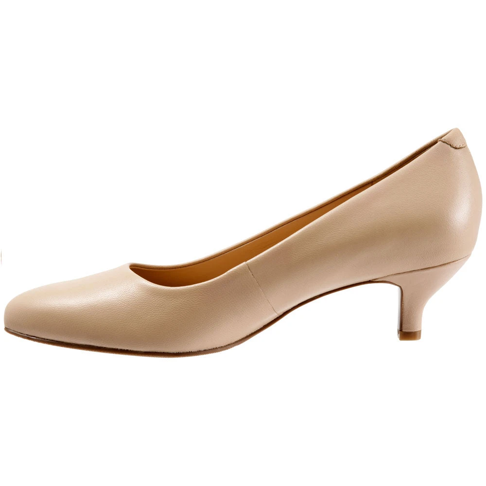Trotters Kiera Heel Nude Leather (Women's) 2 Trotters Kiera Heel Nude Leather (Women's) - Image 2