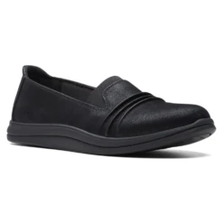Clarks Breeze Sol Black Slip-On (Women's)