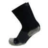 OS1st Wide Wellness Performance Crew Black Socks (Unisex)