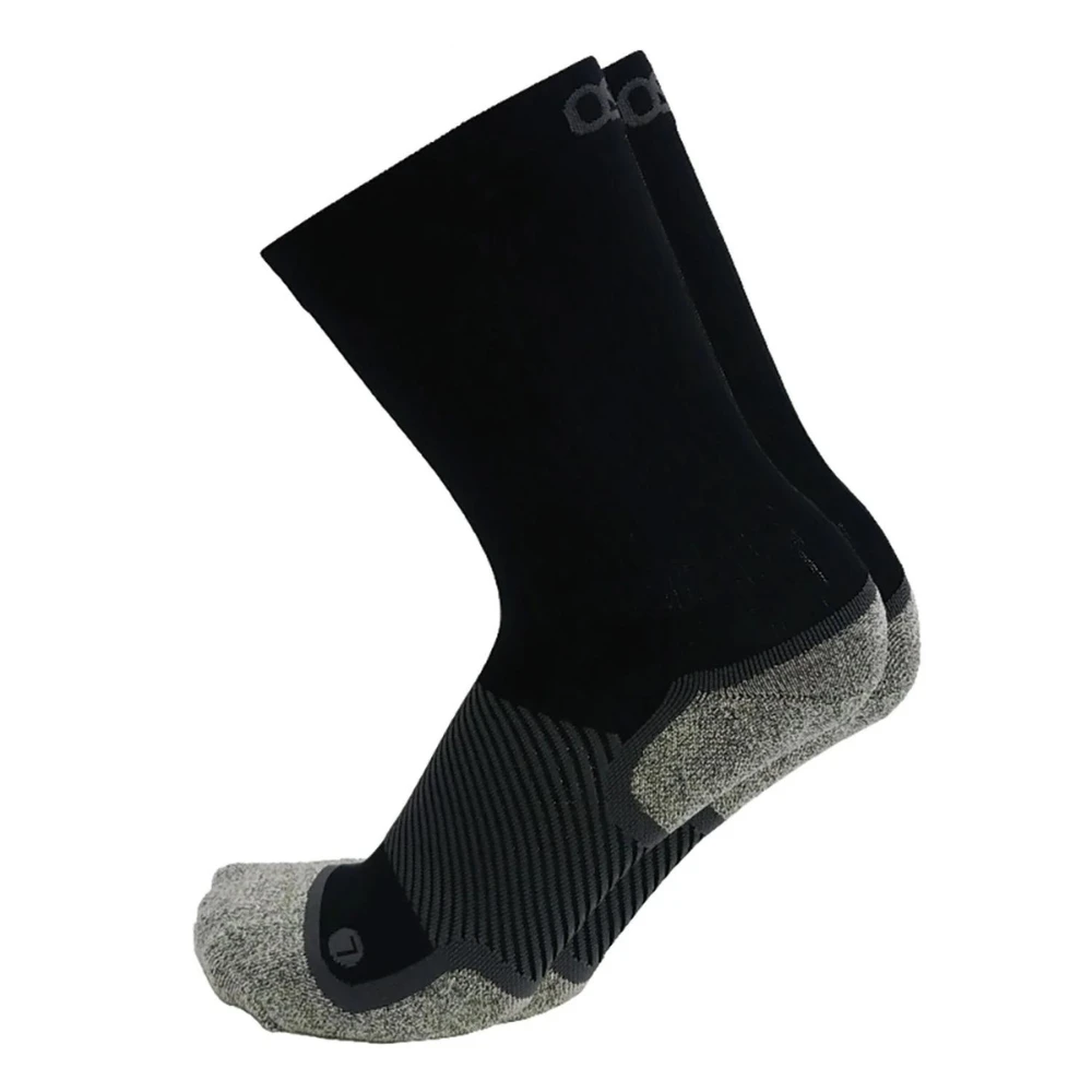 OS1st Wide Wellness Performance Crew Black Socks (Unisex) 1 OS1st Wide Wellness Performance Crew Black Socks (Unisex)