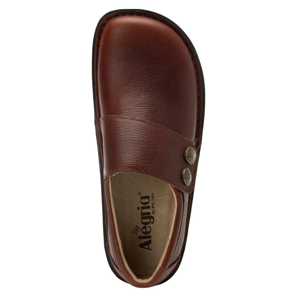 Alegria Deliah Chestnut Leather Slip-On (Women's) 4 Alegria Deliah Chestnut Leather Slip-On (Women's) - Image 4