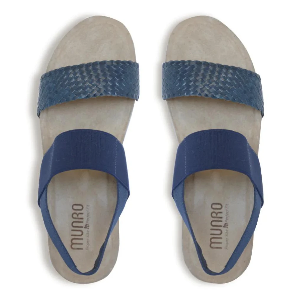 Munro Pisces Navy Sandal (Women's) 4 Munro Pisces Navy Sandal (Women's) - Image 4