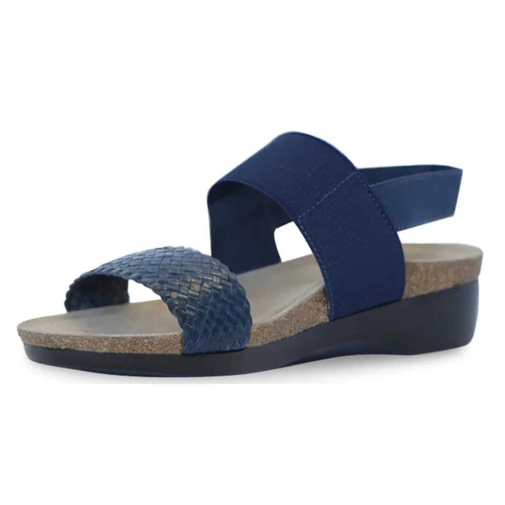 Munro Pisces Navy Sandal (Women's) 3 Munro Pisces Navy Sandal (Women's) - Image 3