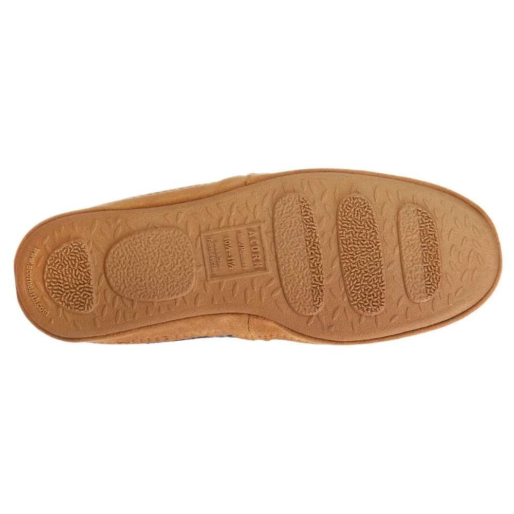 Acorn Moc-M Black Plaid Moccasin (Men's) 4 Acorn Moc-M Black Plaid Moccasin (Men's) - Image 4