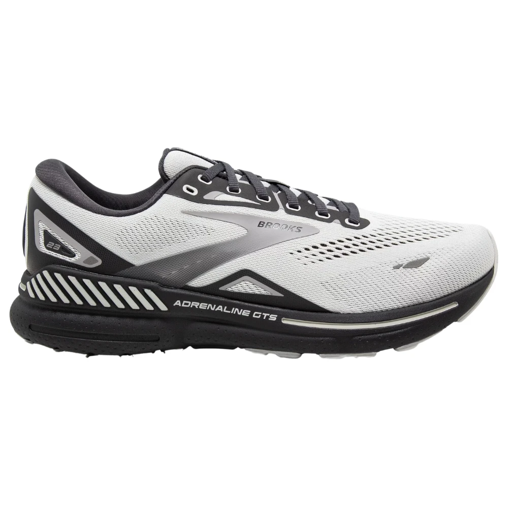 Brooks Adrenaline GTS 23 Oyster/Ebony/Alloy Running Shoe (Men's) 2 Brooks Adrenaline GTS 23 Oyster/Ebony/Alloy Running Shoe (Men's) - Image 2