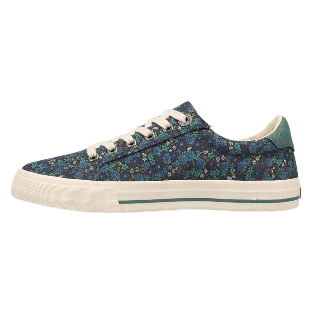 Taos Z Soul Teal Floral Multi Sneaker (Women's) 3 Taos Z Soul Teal Floral Multi Sneaker (Women's) - Image 3