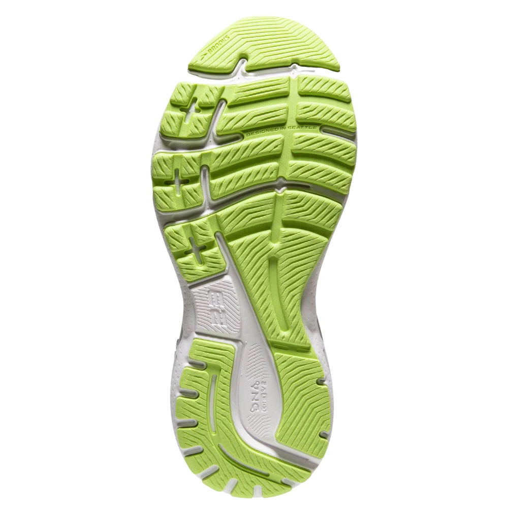 Brooks Adrenaline GTS 23 Black/Gunmetal/Sharp Green Running Shoe (Women's) 7 Brooks Adrenaline GTS 23 Black/Gunmetal/Sharp Green Running Shoe (Women's) - Image 7