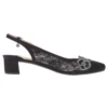 J Renee Faleece Black Heel (Women's)
