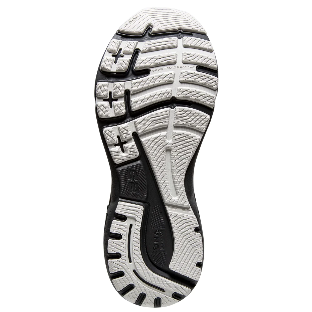 Brooks Adrenaline GTS 23 Oyster/Ebony/Alloy Running Shoe (Men's) 7 Brooks Adrenaline GTS 23 Oyster/Ebony/Alloy Running Shoe (Men's) - Image 7