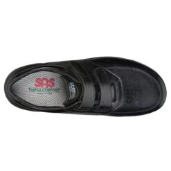 SAS VTO Black Leather (Men's) -Dansko Shoe Store VTO3