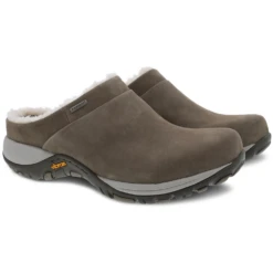 Dansko Parson Mule Walnut Suede (Women's) -Dansko Shoe Store Walnut 3