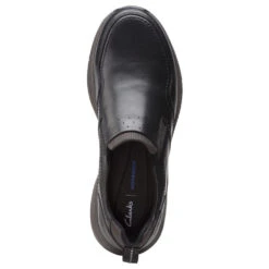 Clarks Wave2.0 Edge Black Waterproof Leather (Men's) -Dansko Shoe Store Wave2 Blk 6