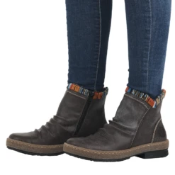 Rieker Z6755 Felicitas Basalt Ankle Boot (Women's) -Dansko Shoe Store Z675545 10