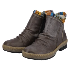 Rieker Z6755 Felicitas Basalt Ankle Boot (Women's) -Dansko Shoe Store Z675545 8