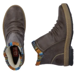 Rieker Z6755 Felicitas Basalt Ankle Boot (Women's) -Dansko Shoe Store Z675545 9
