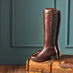 Rieker Z9591 Faith Tall Boot Brown (Women's) -Dansko Shoe Store Z9591 26 27632