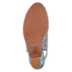 L'Artiste By Spring Step Arautre Slingback Navy Multi Leather (Women's) -Dansko Shoe Store arom 4