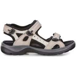 Ecco Yucatan Sandal Atmosphere/Ice Black (Women's) -Dansko Shoe Store atmos 3