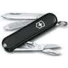 Victorinox Classic Small Swiss Army Pocket Knife In Black