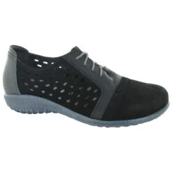 Naot Lalo Black Nubick (Women's)