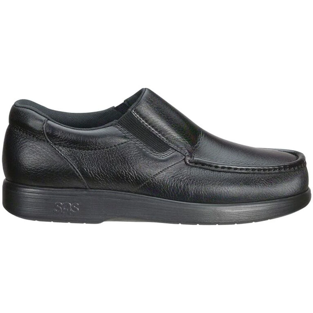 SAS Side Gore Loafer Black Leather (Men's) 2 SAS Side Gore Loafer Black Leather (Men's) - Image 2