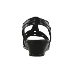 SAS Aurora Sandal Carbon Black Leather (Women's) -Dansko Shoe Store black 5 e84aea5d 7f91 4b1b baa5 d63373a4c33d