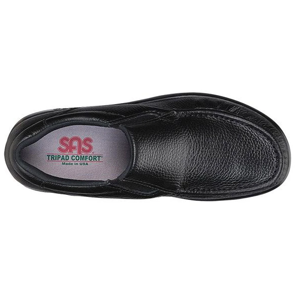 SAS Side Gore Loafer Black Leather (Men's) 3 SAS Side Gore Loafer Black Leather (Men's) - Image 3