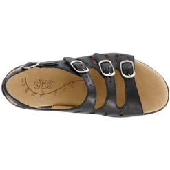 SAS Mystic Sandal Black Leather (Women's) -Dansko Shoe Store black 6 cfae62d3 cab6 4908 aa98 efff344ef79a