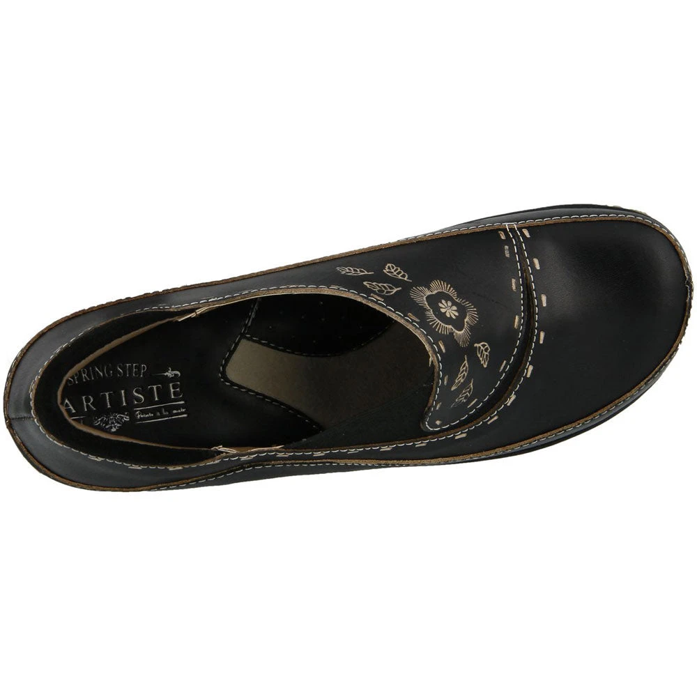 Spring Step Burbank Black Leather (Women's) 5 Spring Step Burbank Black Leather (Women's) - Image 5