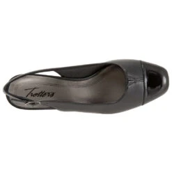 Trotters Dea Heel Black Leather/Patent Combi (Women's) 12 Trotters Dea Heel Black Leather/Patent Combi (Women's) -Dansko Shoe Store black 6 ff788c5d bbe4 4be0 a0d1 ecda23fd25d3