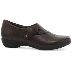 Dansko Franny Slip-On Chocolate Burnished Calf (Women's) -Dansko Shoe Store brown 3 2f277321 2daf 4bd2 850b 135c07c9899e