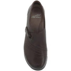 Dansko Franny Slip-On Chocolate Burnished Calf (Women's) -Dansko Shoe Store brown 4 e30406a3 7fe2 4912 919e 9fb9e1532155