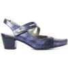 Dorking Triana 6730 Heel Navy Leather/Suede Combo (Women's)