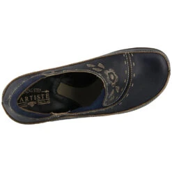 Spring Step Burbank Navy Leather (Women's) -Dansko Shoe Store navy 6 4e00f318 7d0b 4e8e 9085 852842672d4b