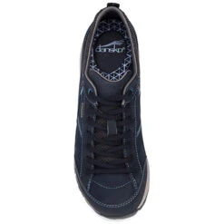 Dansko Paisley Navy Milled Nubuck WIDE (Women's) -Dansko Shoe Store navy 6 73efe659 402b 4d48 89bb 2f2e7bae2605