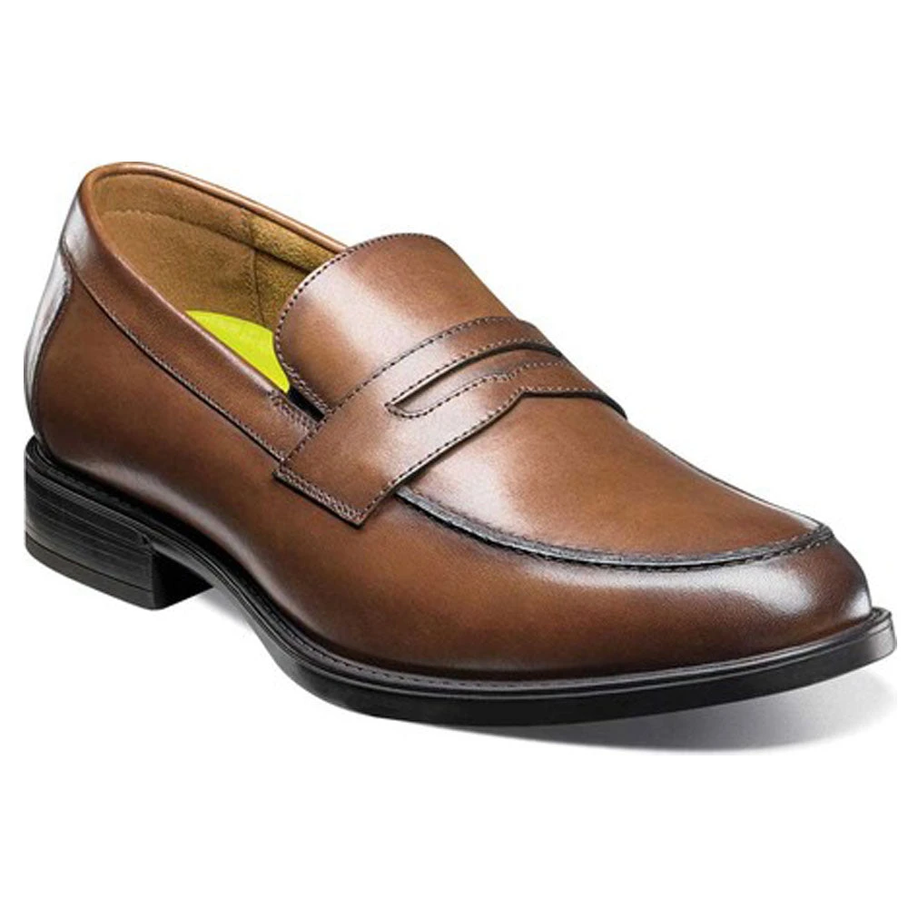 Florsheim Midtown Penny Loafers Cognac Leather (Men's) 1 Florsheim Midtown Penny Loafers Cognac Leather (Men's)