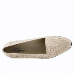 Trotters Liz Bone Woven Leather (Women's) -Dansko Shoe Store pic4 b2d0fbfd f04c 49a3 8a34 ad83fa682942