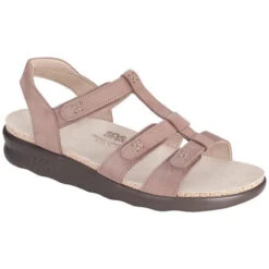 Sorrento Sandal In Praline Leather
