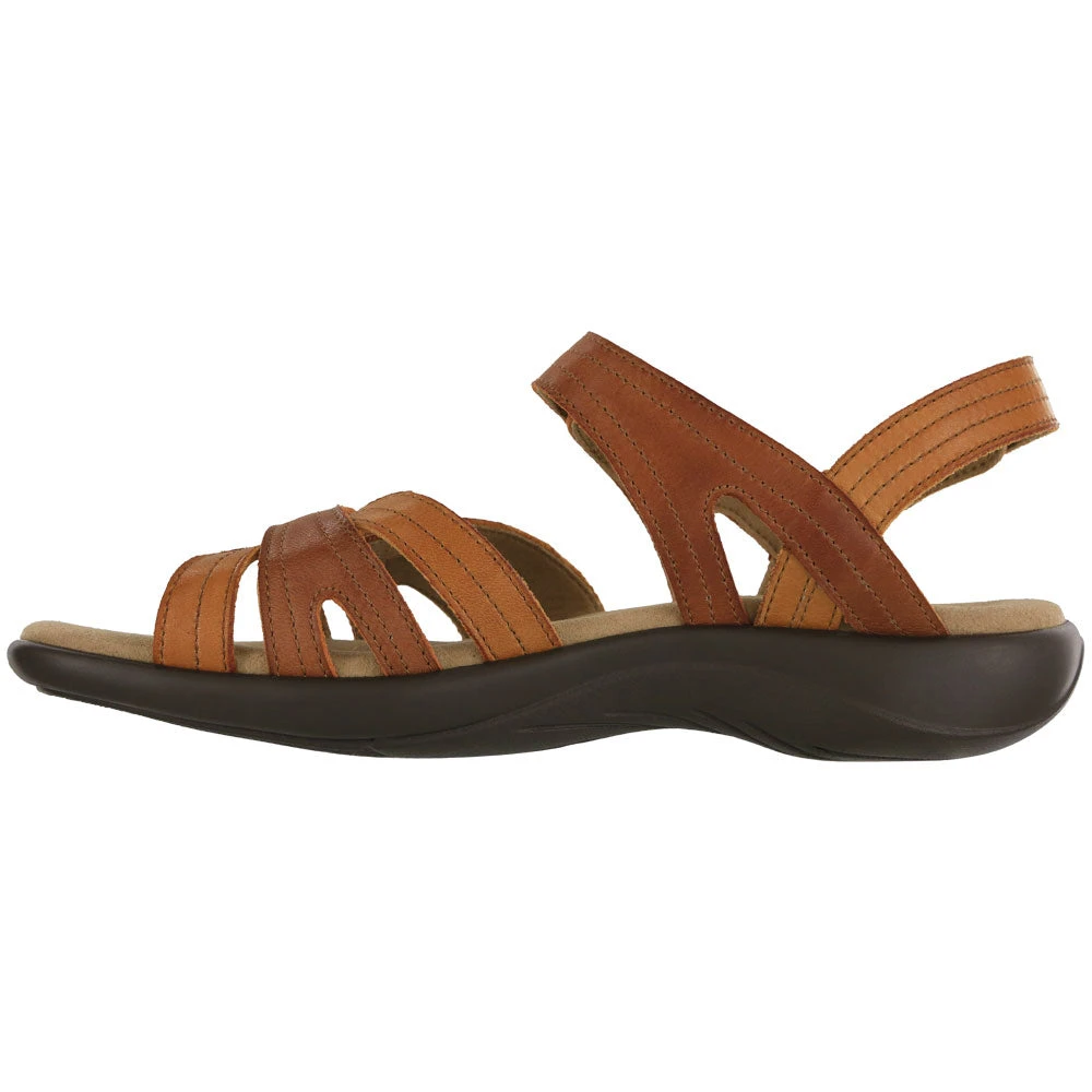 SAS Pier Sandal Sepia Tan Leather (Women's) 2 SAS Pier Sandal Sepia Tan Leather (Women's) - Image 2