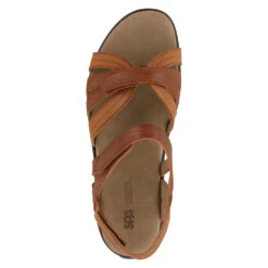 SAS Pier Sandal Sepia Tan Leather (Women's) 12 SAS Pier Sandal Sepia Tan Leather (Women's) -Dansko Shoe Store sepia 6