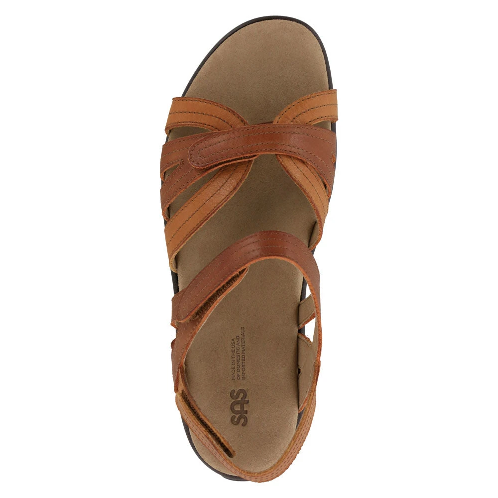SAS Pier Sandal Sepia Tan Leather (Women's) 6 SAS Pier Sandal Sepia Tan Leather (Women's) - Image 6