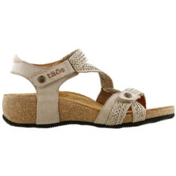 Taos Trulie Sandal Stone Leather (Women's) -Dansko Shoe Store stone 3 9c66c8c9 4769 4dff 8698 a485d98aa6d4