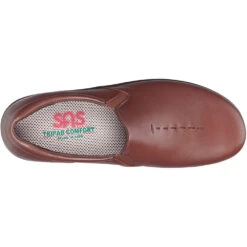SAS Viva Loafer Teak Brown Leather (Women's) -Dansko Shoe Store teak 6