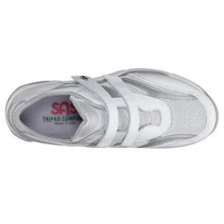 SAS TMV Silver Mesh/Velcro (Women's) -Dansko Shoe Store tmv 3