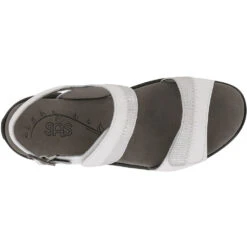 SAS Nudu Sandal White Leather (Women's) -Dansko Shoe Store white 6 cd3bf8ce d729 4cc4 89af d14620412f95