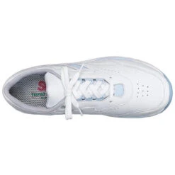 SAS Tour White/Blue Leather (Women's) -Dansko Shoe Store white blue 6